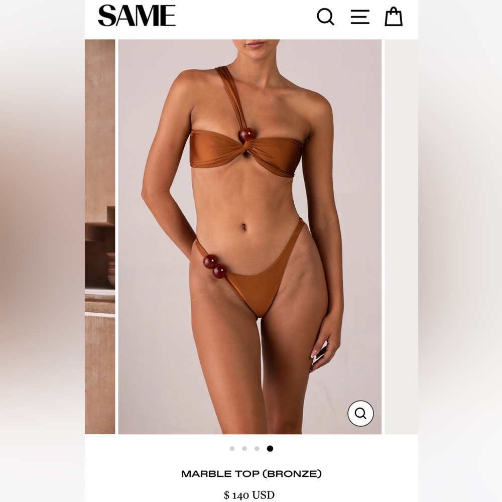 Same Los Angeles bikini set. Worn once for photo shoot. Never gotten wet!